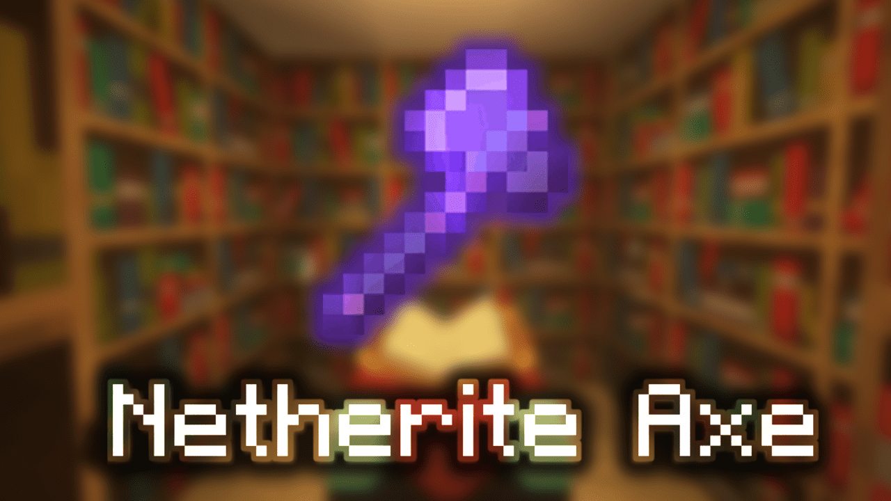 Enchanted Netherite Axe Wiki Guide 9Minecraft Net enchanted-netherite-axe-wiki-guide-9minecraft-net