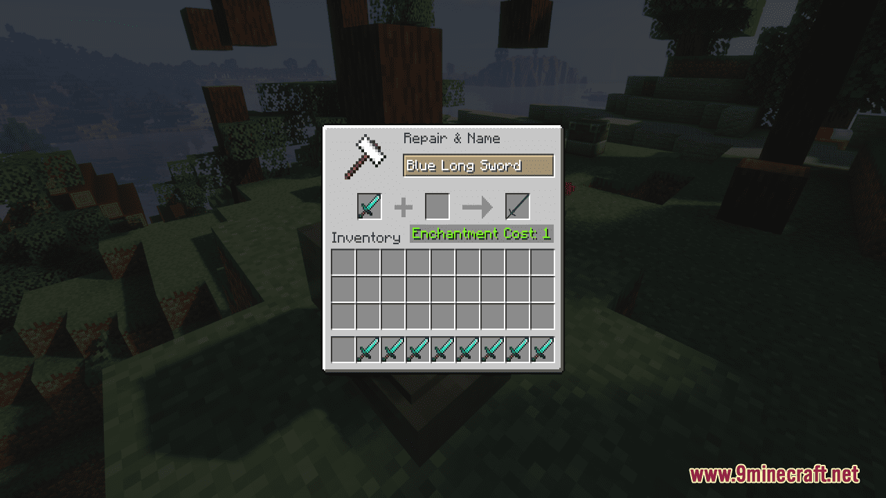 3D Sword Resource Pack 1.19 / 1.18