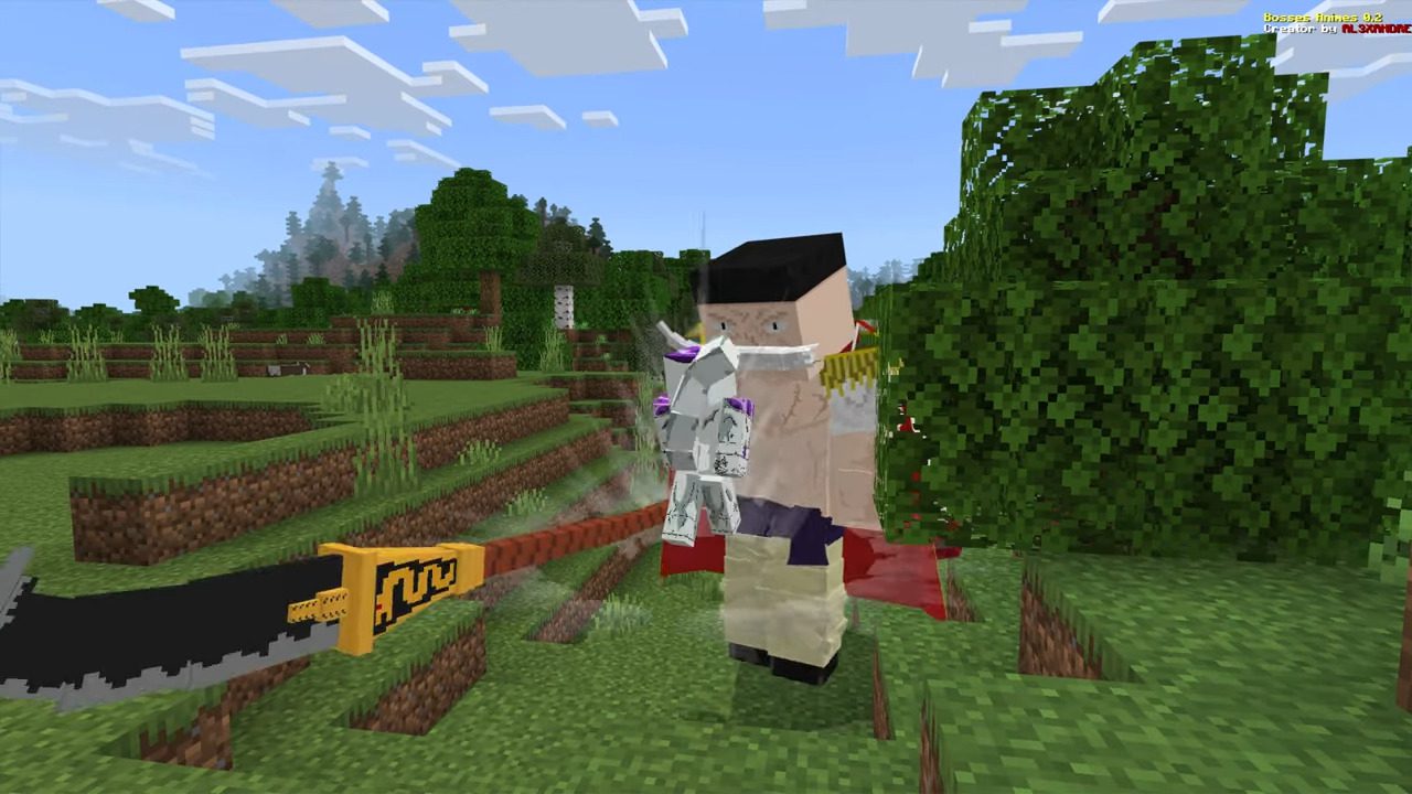Gente estou fazendo um add-on pra mine baseada em animes, jogos e