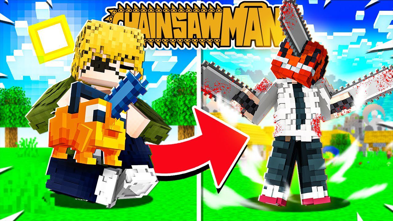 FIZ O NOVO CRAFT DA ATUALIZAÇÃO DE Chainsaw Man