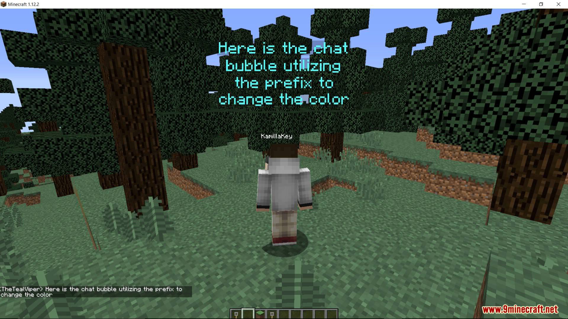 Chat Bubbles Mod for Minecraft 1.9.4/1.8.9/1.7.10