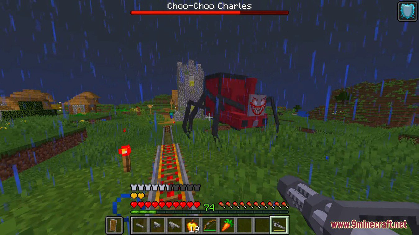 Choo-Choo Craft Mod (1.19.3, 1.18.2) - Let's Beating Choo-Choo Charles 
