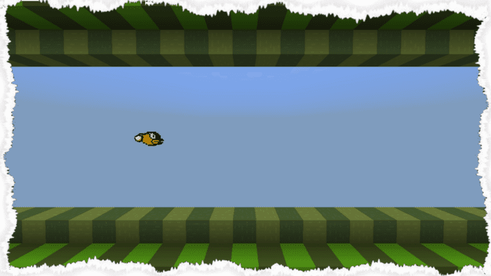 Flappy Bird Map 1.17.1 for Minecraft 