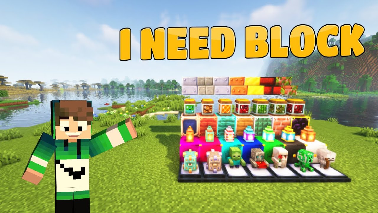 I Need Block Mod (1.19.2) - Decor Items and Many Things 