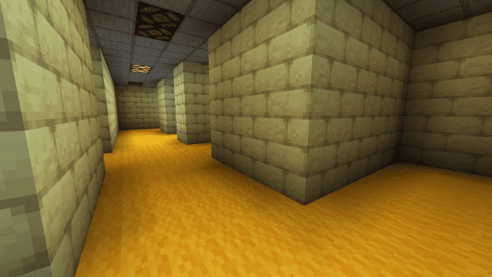 Backrooms level 1(Many small exits) Minecraft Map