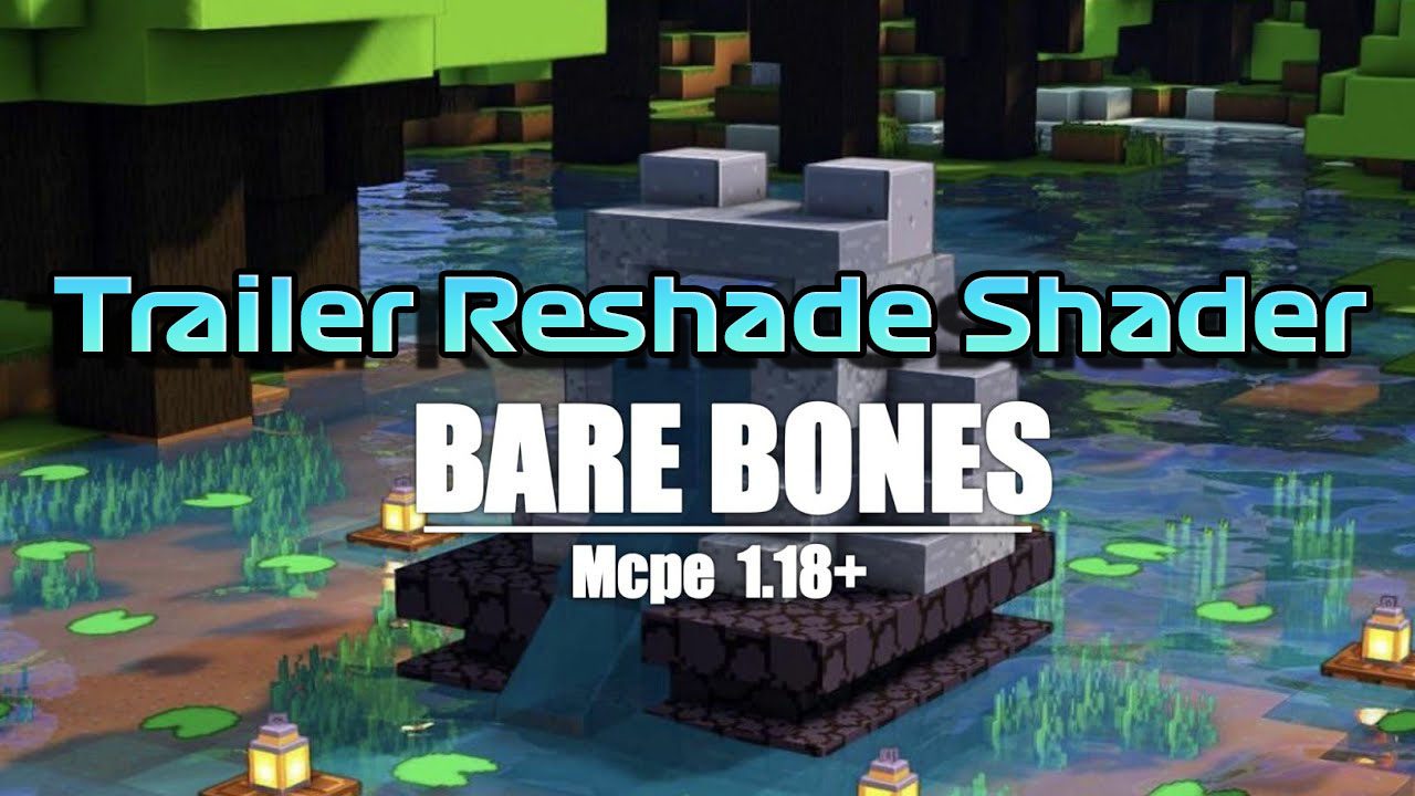 I used shaders and the bare bones texture pack to make minecraft pocked  edition look like the trailers : r/Minecraft