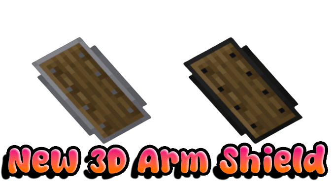 New 3D Arm Shield Texture Pack MCPE Thumbnail