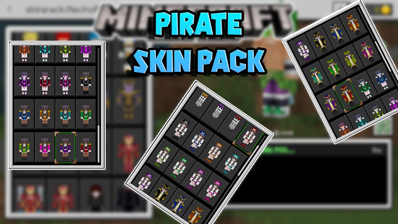 I made a skin pack for Bedrock and Java of all the characters from