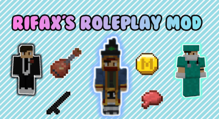 Roleplay+ Mod (1.18.2, 1.16.5) - Role Playing In Minecraft