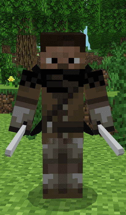 Herobrine Hunter Minecraft Skin