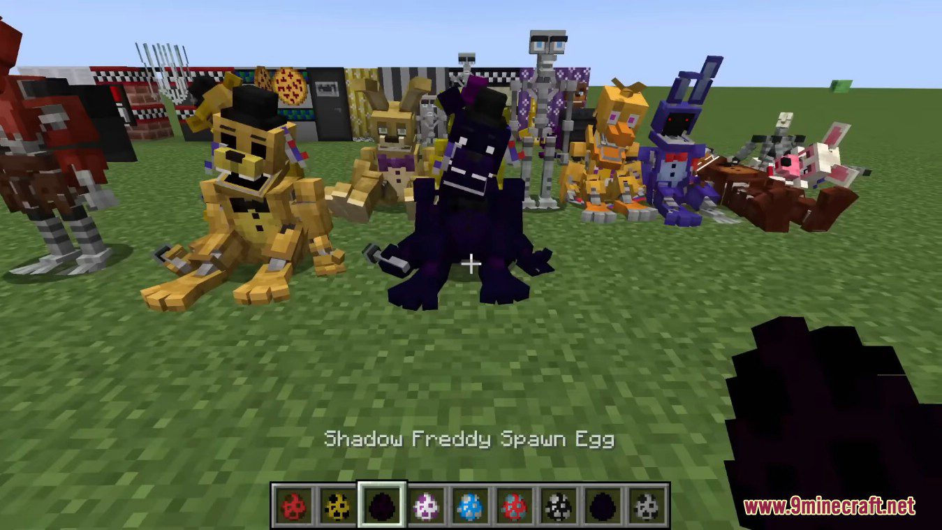 The Five Nights at Freddy's Mod Minecraft Mod