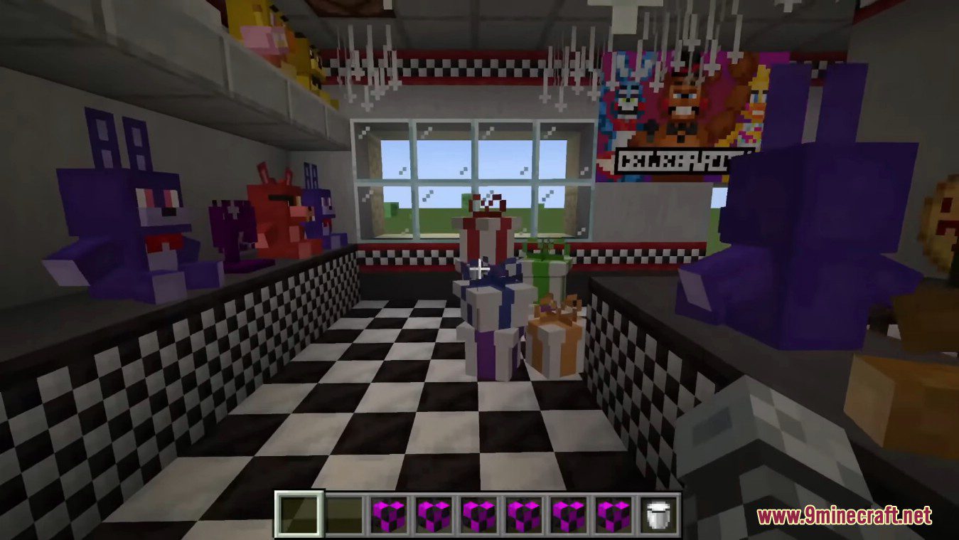 The Five Nights at Freddy's Mod Minecraft Mod