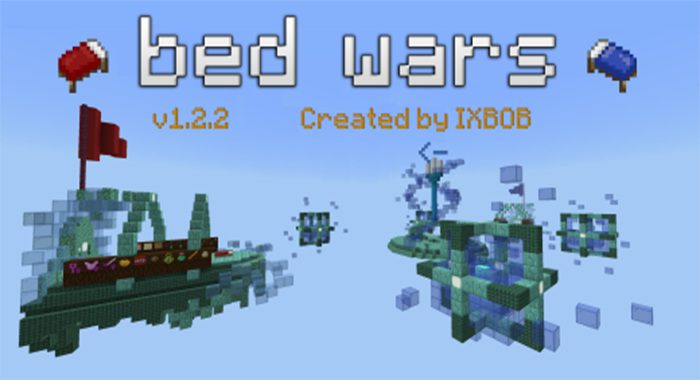 Fully Working Bed Wars Map w/ Download : r/Minecraft