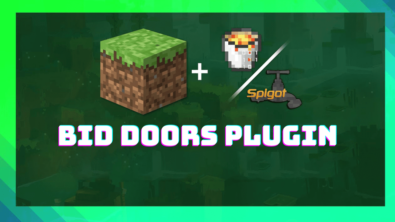 Big Doors Plugin (1.20.6, 1.20.1) Spigot