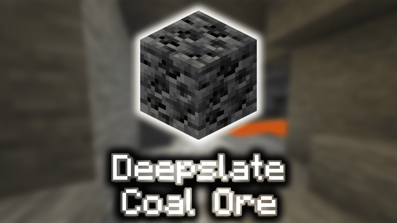 Deepslate Coal Ore - Wiki Guide - 9Minecraft.Net
