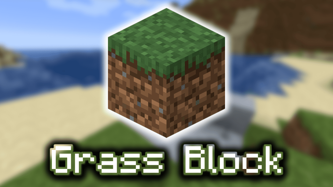 MINECRAFT GRASS BLOCK
