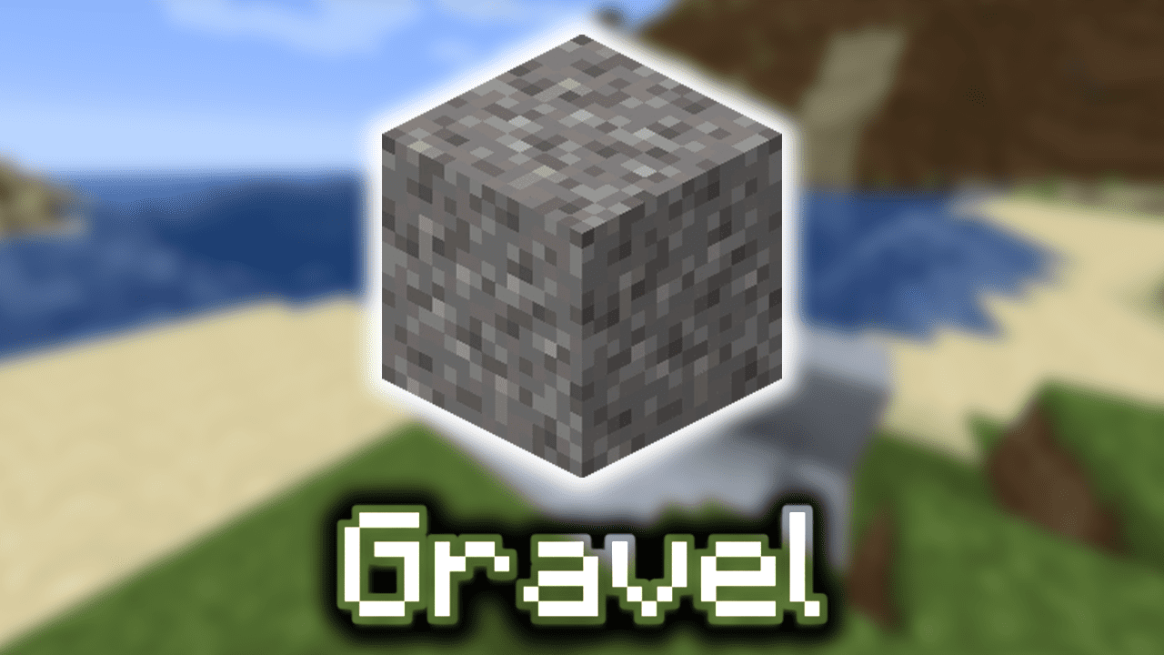 minecraft gravel block