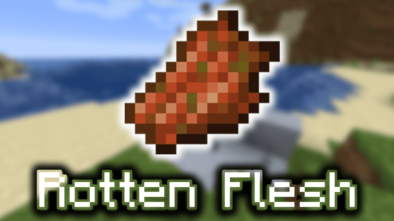 Top 5 uses of Rotten Flesh in Minecraft