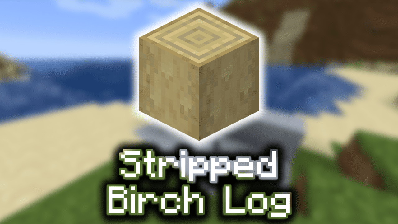 Stripped Birch Log Wiki Guide