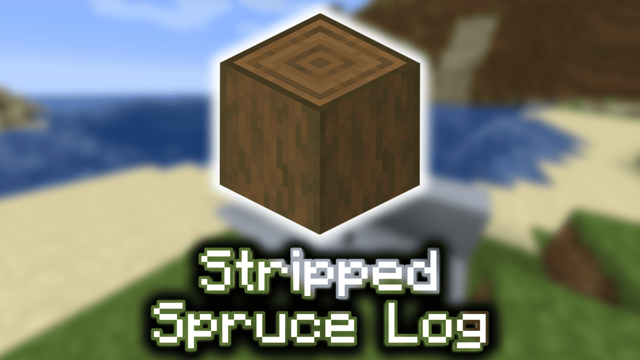 stripped-oak-log