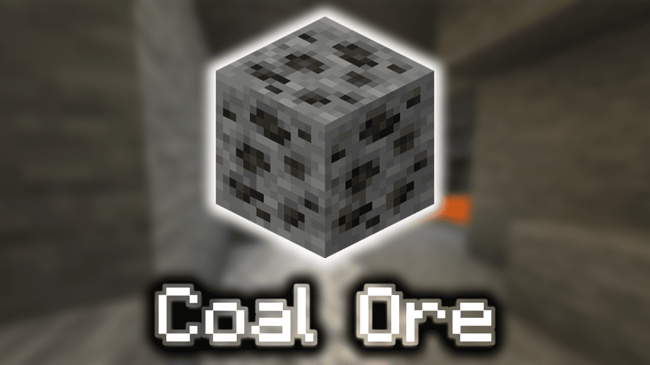 Minecraft Coal Block