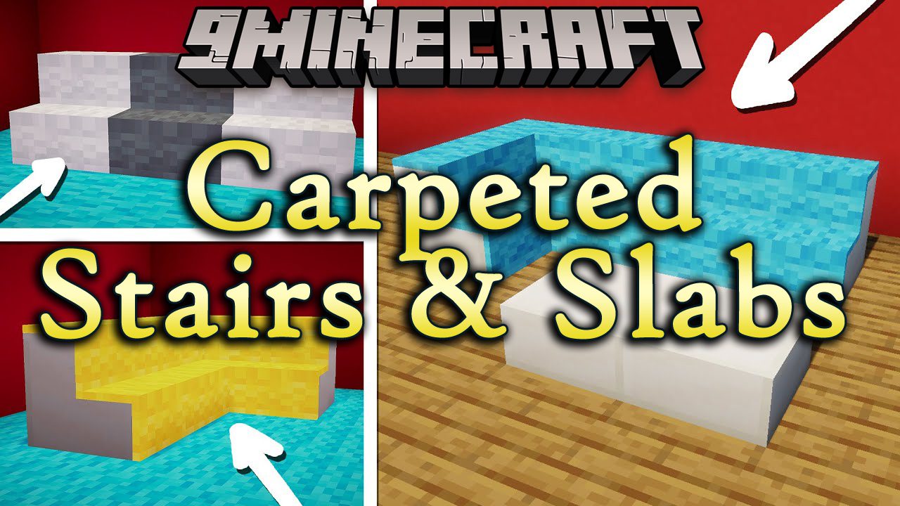 Carpet Stairs Mod (1.18.1)