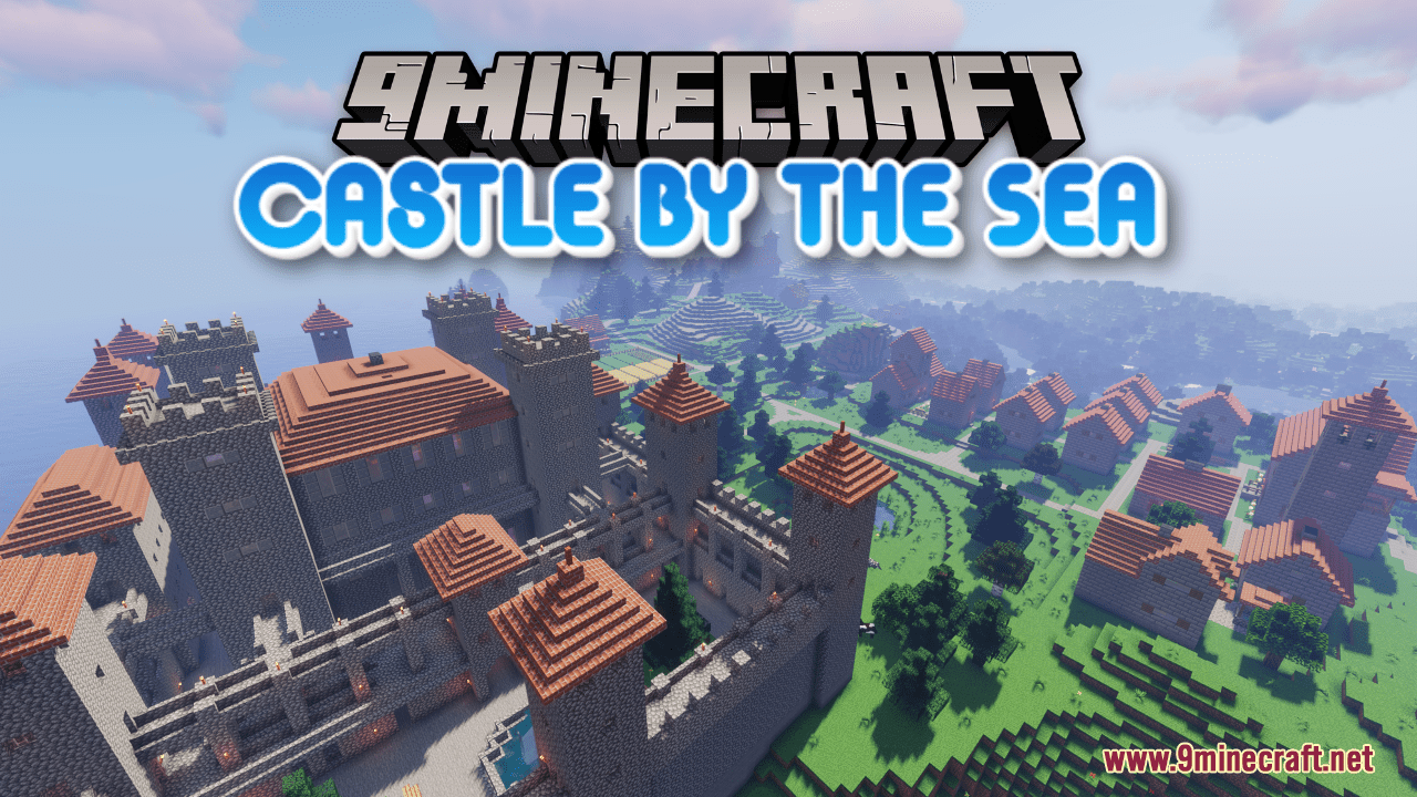 Castle By The Sea Map (1.20.4, 1.19.4) - Medieval Creations