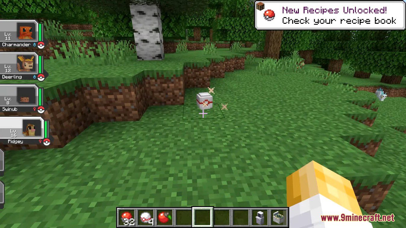 All Pokémon Available in the Minecraft Cobblemon Mod