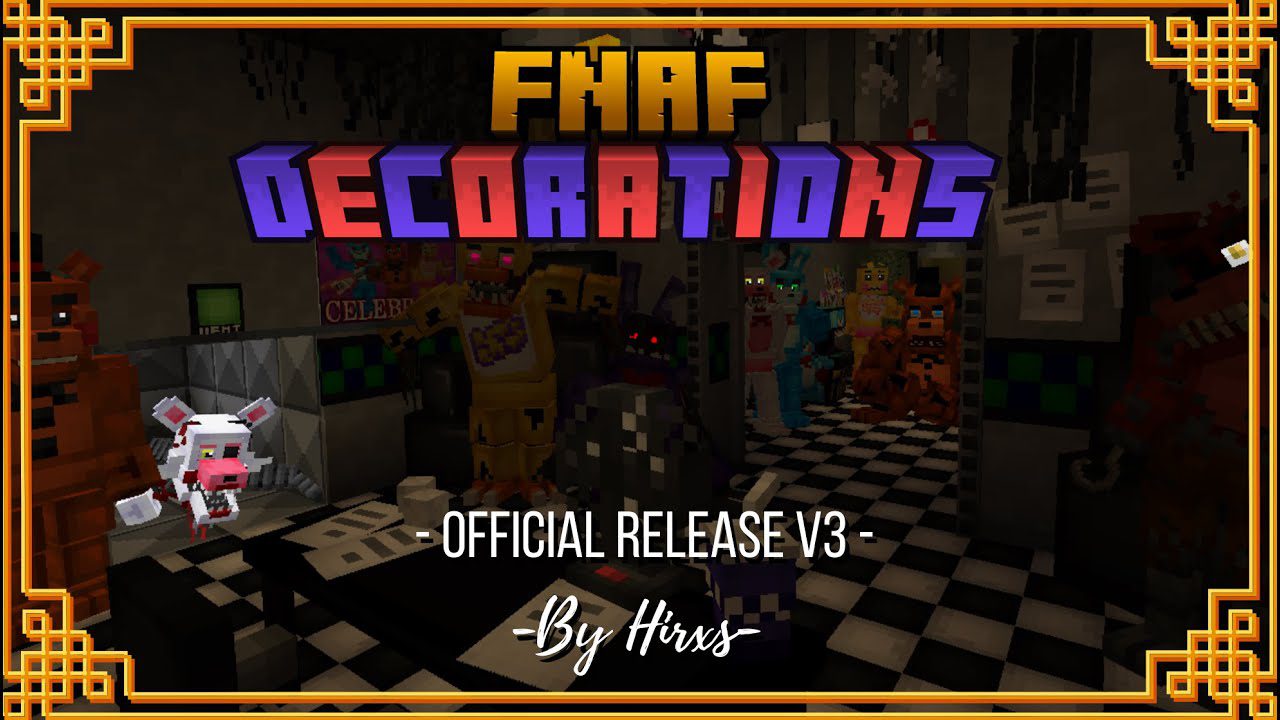 FNAF 4 Mod BETA 3 Minecraft Mod