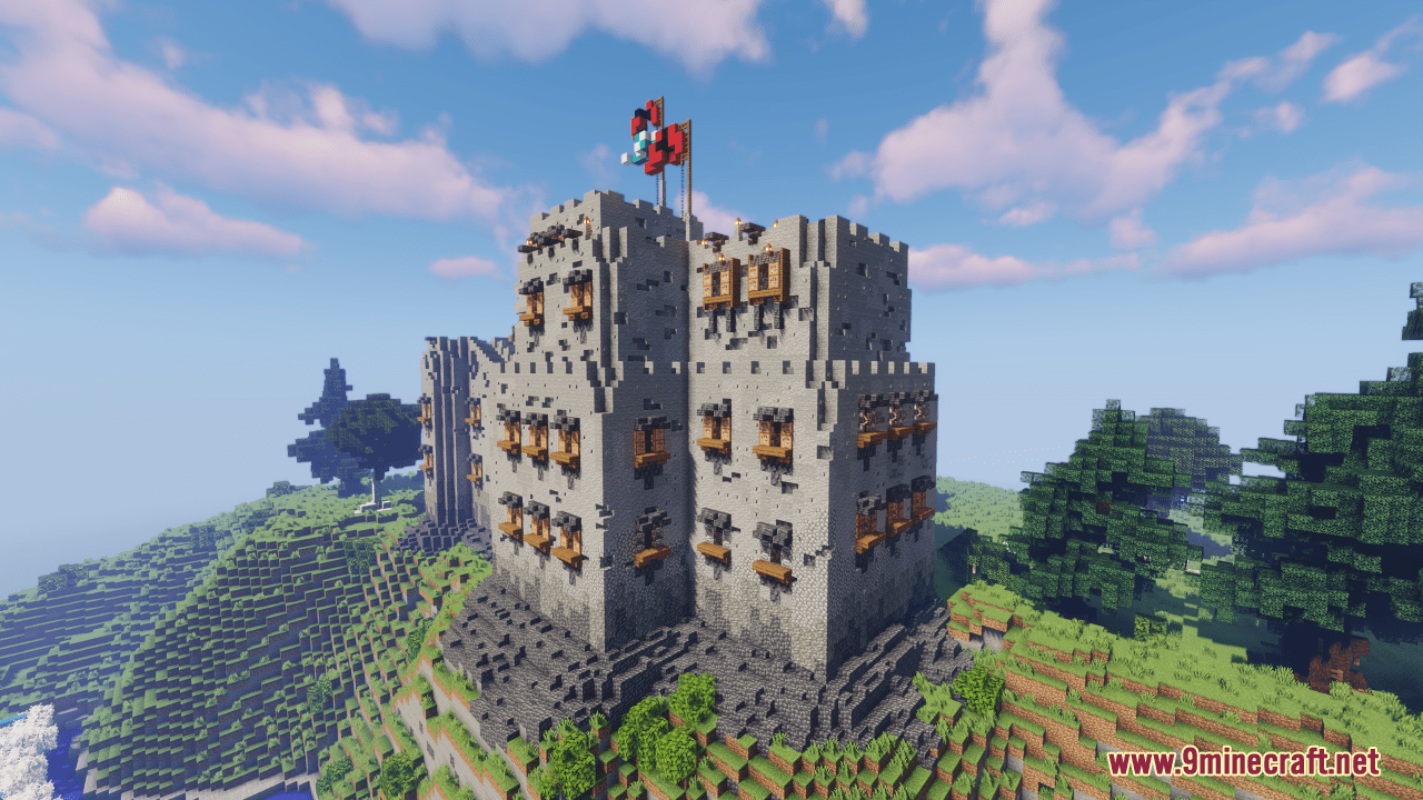 Forgim Castle - Hill Fortress Minecraft Map