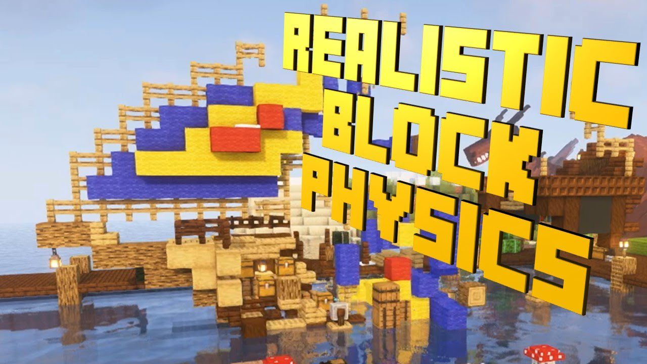 Playing MINECRAFT 2.0 With REALISTIC PHYSICS! 