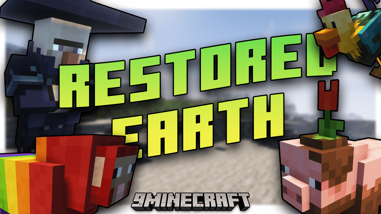 Restored Earth Mod (1.18.2, 1.16.5) - Enhanced Minecraft World And Gameplay  