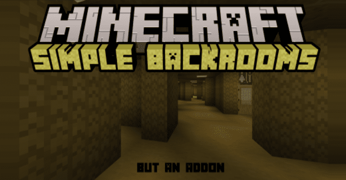 The Backrooms Decoration Blocks for Minecraft Pocket Edition 1.18