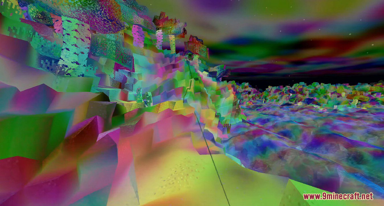 Trippy Shaders (1.20.4, 1.19.4) - The world is so Colorful and Messy ...