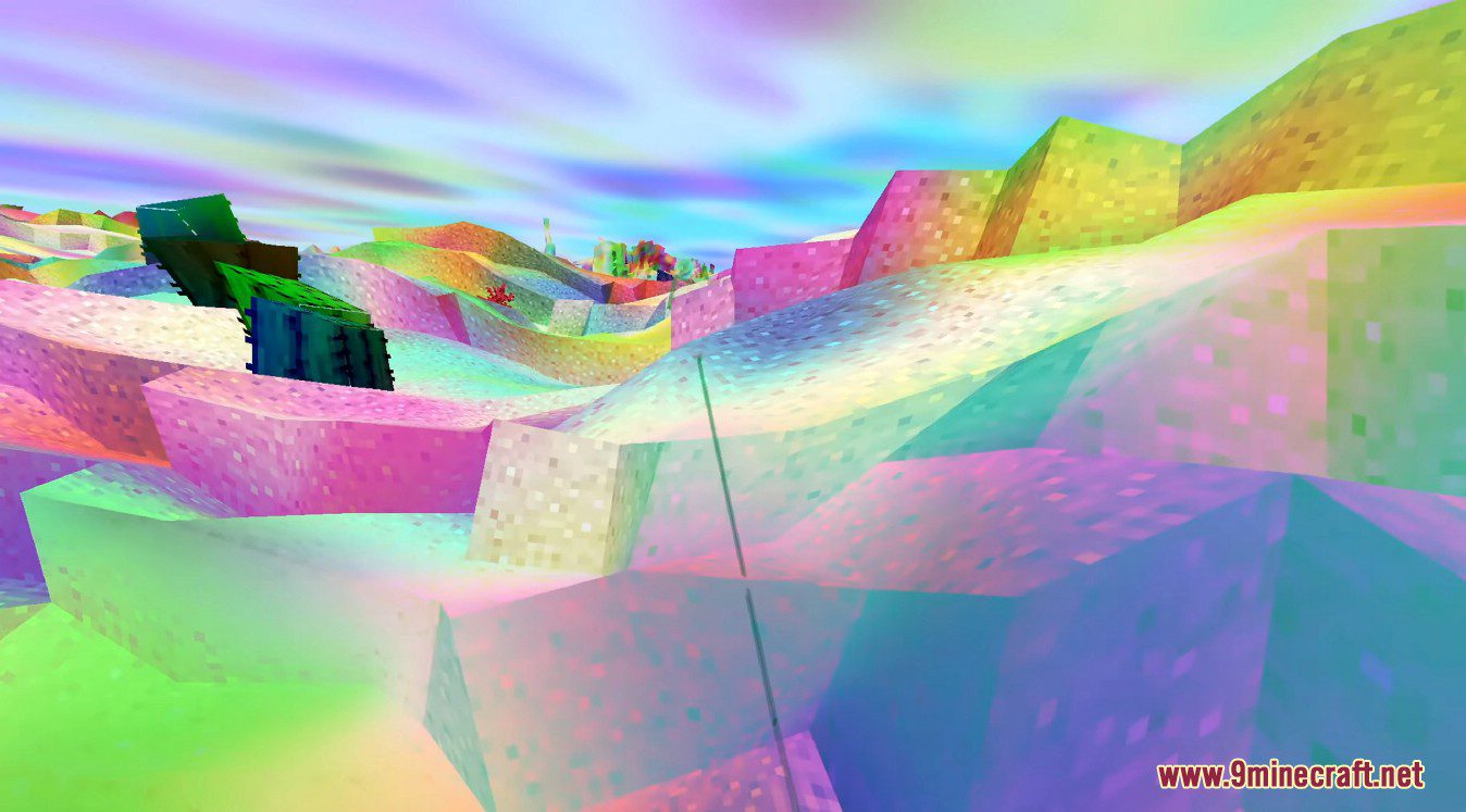 Trippy Shaders (1.20.6, 1.20.1) - The world is so Colorful and Messy ...