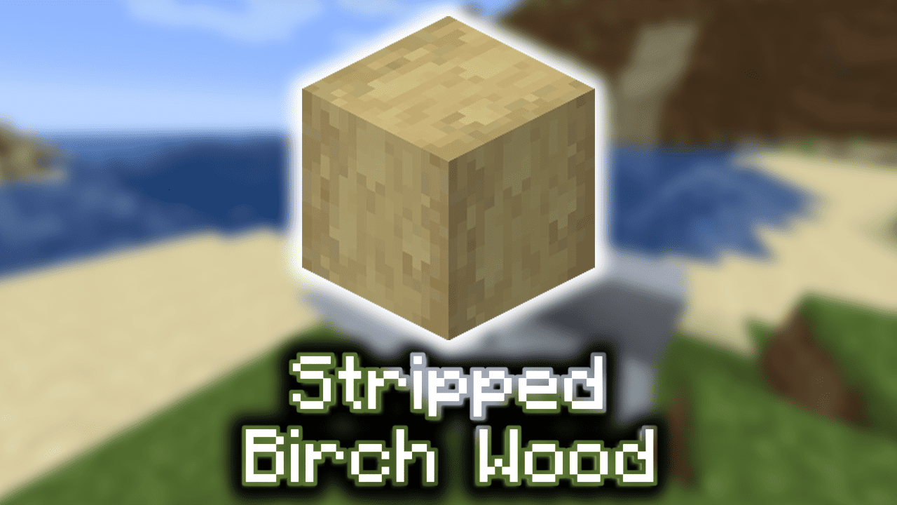 Stripped Birch Wood Wiki Guide