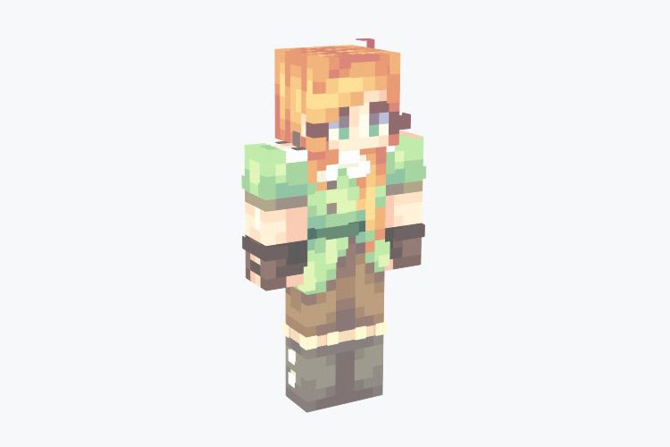 Acorn hair Minecraft Skins