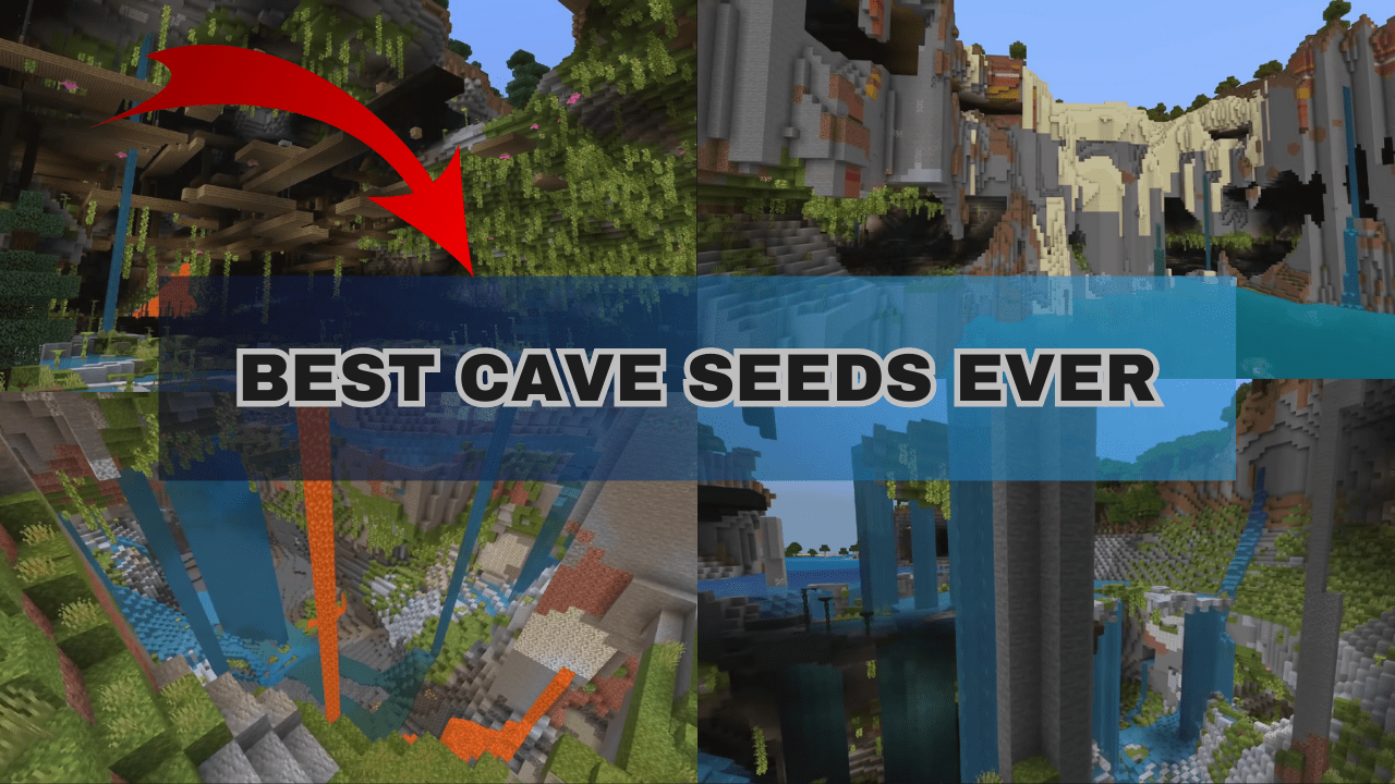 Best Cave Seeds Ever For Minecraft (1.19.4, 1.19.2) Bedrock, Java