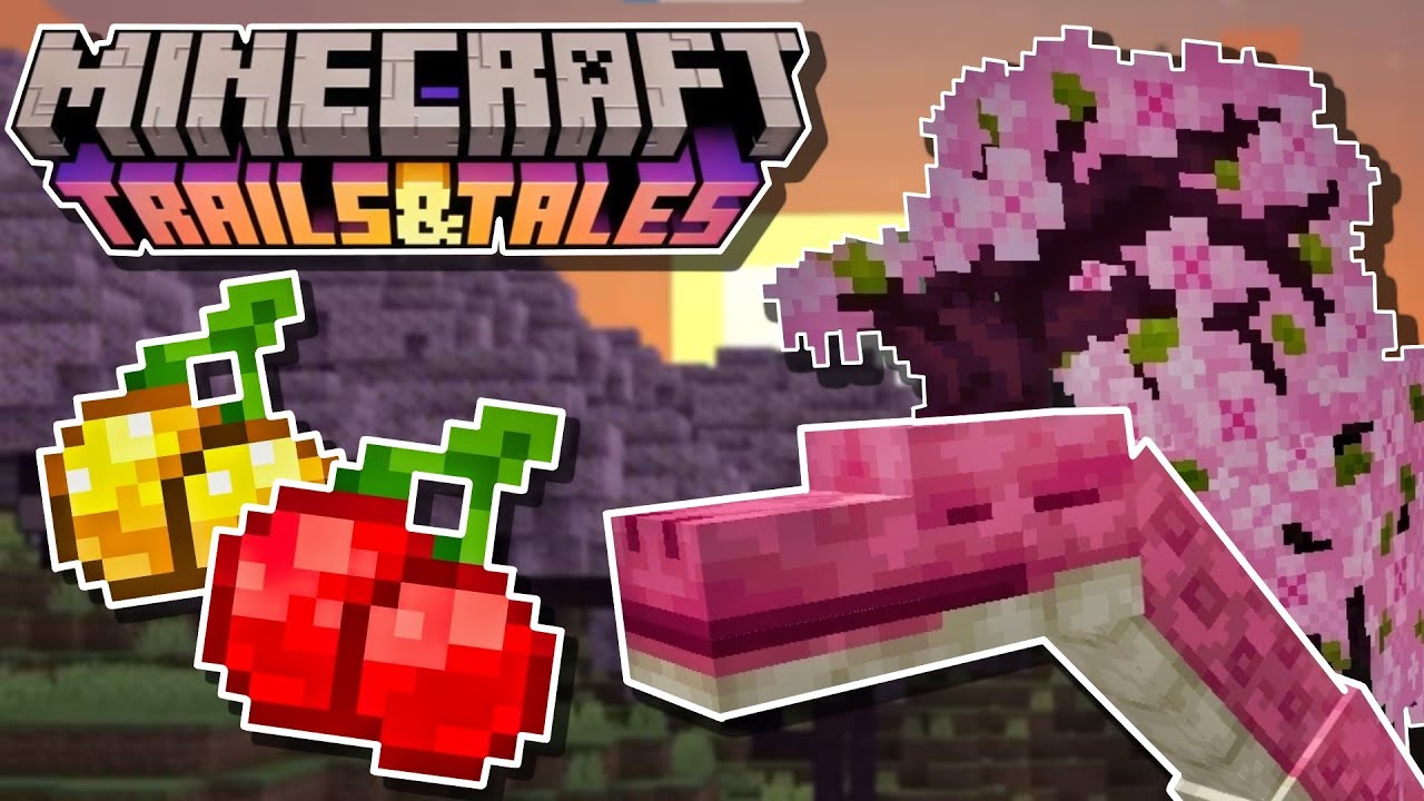 Minecraft Trails & Tales Update: Cherry Blossom Bome, how to play Bedrock  Beta & Java Snapshot - Dexerto