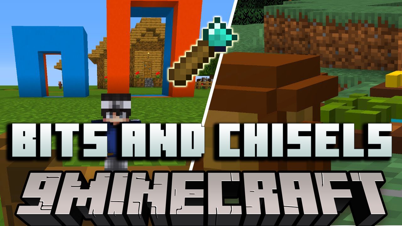 CREATE HUNDREDS OF DECORATIVE BLOCKS! Chisel Mod! Minecraft Mod