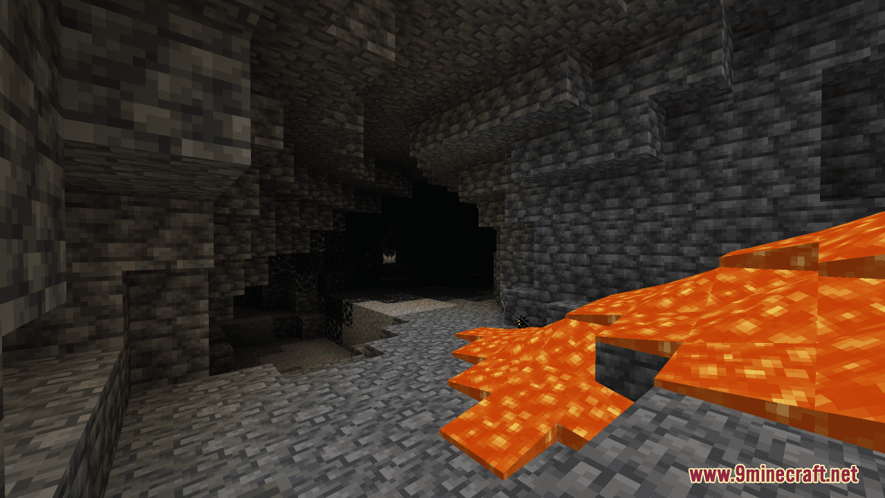 Minecraft Cave Background