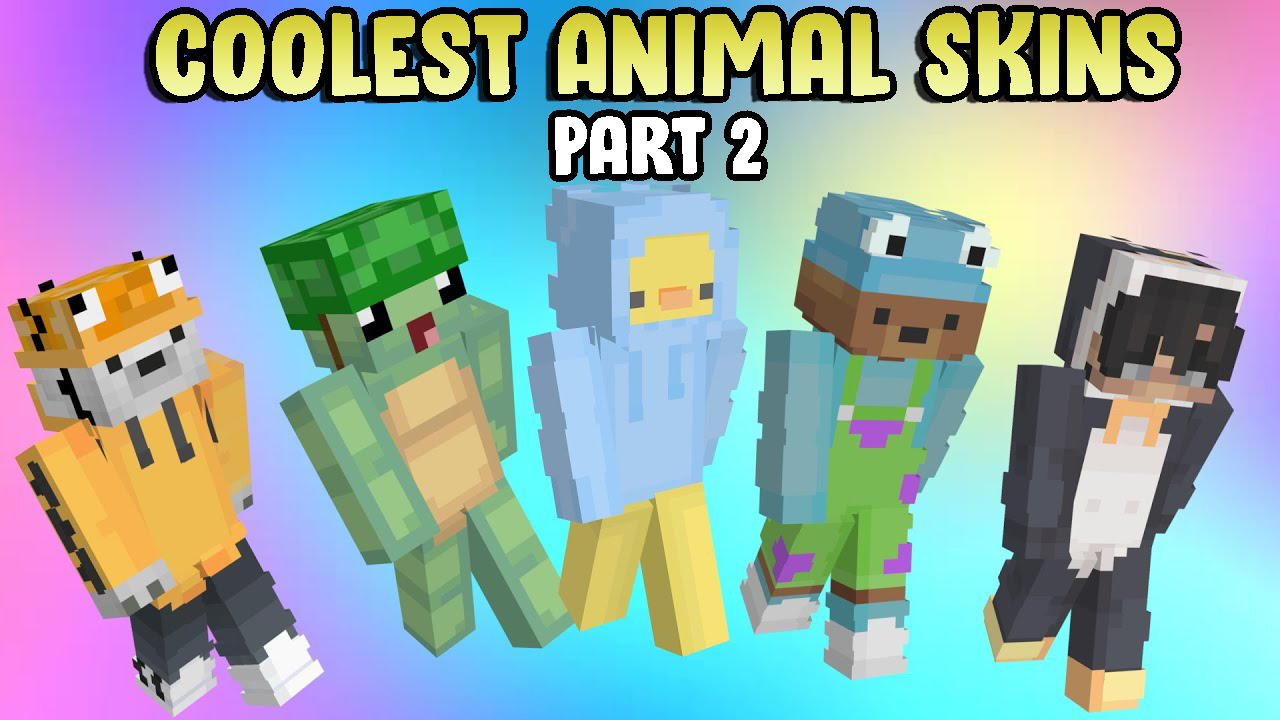 Coolest Minecraft Animal Skins in 2023 [Part 2]
