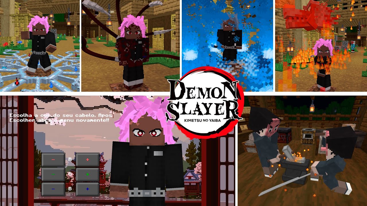 Demon Slayer ST Addon (1.20, 1.19) - MCPE/Bedrock Mod 