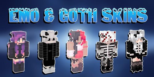 Cute Emo Girl  Minecraft Skin