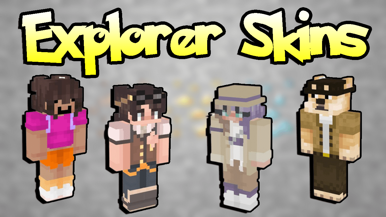 The Cutest Minecraft Explorer Skins in 2023