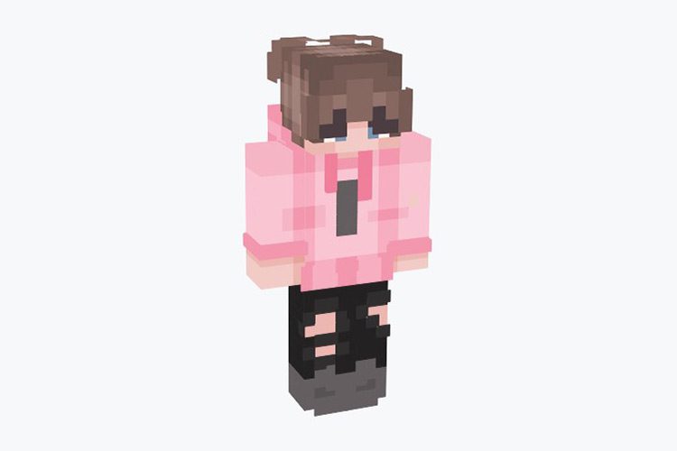 The Cutest Pink-Colored Hoodie Minecraft Skins In 2023 - 9Minecraft.Net