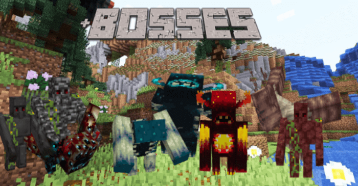 Detektiv Jeg har erkendt det skrivebord New Bosses Addon (1.19) - MCPE/Bedrock Mod - 9Minecraft.Net