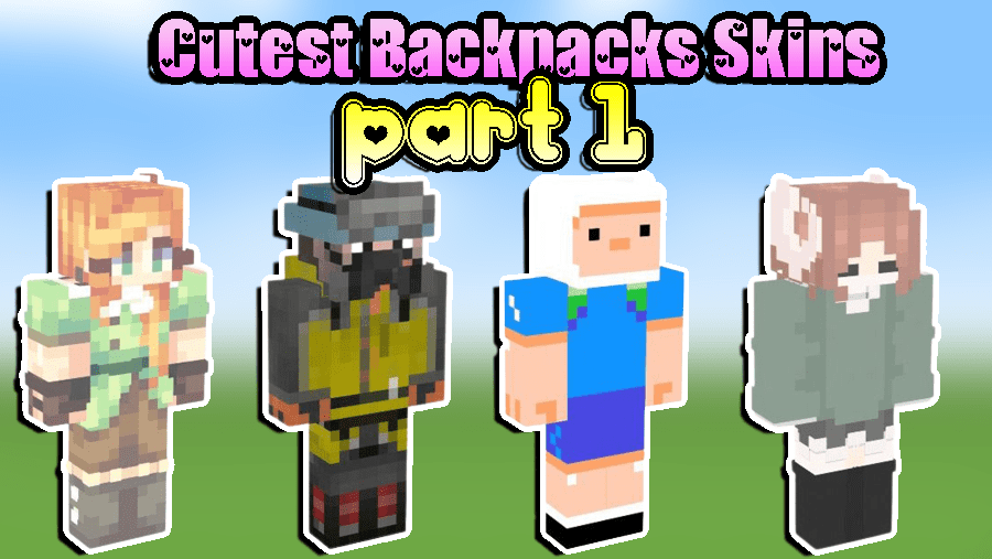 The Cutest Minecraft Skins with Backpacks [Part 1]