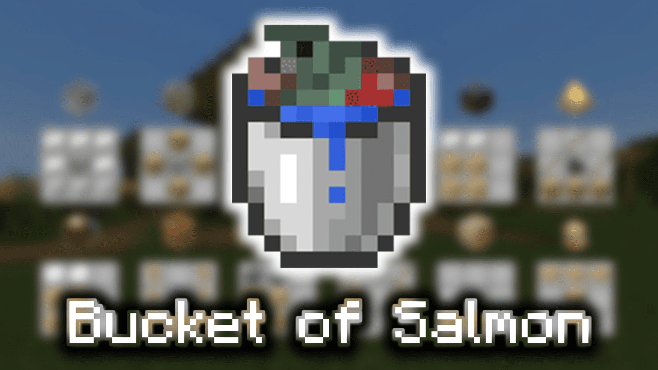 Bucket of Salmon - Wiki Guide - 9Minecraft.Net