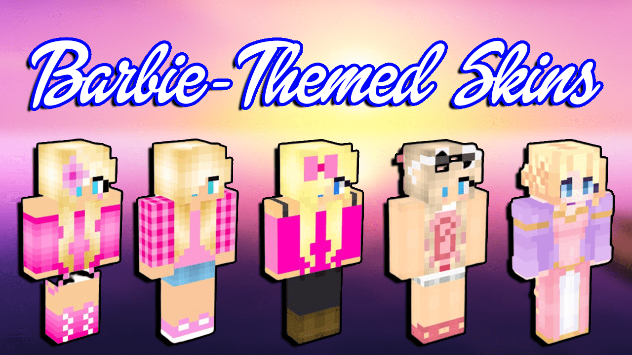The Cutest Barbie-Themed Skins For Minecraft In 2023